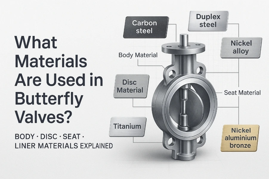 What Materials Are Used in Butterfly Valves